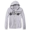 Adult Triblend Full-Zip Fleece Hooded Sweatshirt Thumbnail