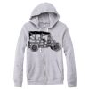 Adult Triblend Full-Zip Fleece Hooded Sweatshirt Thumbnail