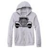 Adult Triblend Full-Zip Fleece Hooded Sweatshirt Thumbnail