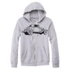 Adult Triblend Full-Zip Fleece Hooded Sweatshirt Thumbnail