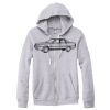 Adult Triblend Full-Zip Fleece Hooded Sweatshirt Thumbnail