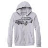 Adult Triblend Full-Zip Fleece Hooded Sweatshirt Thumbnail