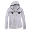 Adult Triblend Full-Zip Fleece Hooded Sweatshirt Thumbnail