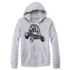Adult Triblend Full-Zip Fleece Hooded Sweatshirt Thumbnail