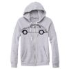 Adult Triblend Full-Zip Fleece Hooded Sweatshirt Thumbnail