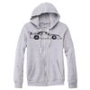 Adult Triblend Full-Zip Fleece Hooded Sweatshirt Thumbnail