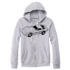 Adult Triblend Full-Zip Fleece Hooded Sweatshirt Thumbnail