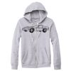 Adult Triblend Full-Zip Fleece Hooded Sweatshirt Thumbnail