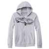 Adult Triblend Full-Zip Fleece Hooded Sweatshirt Thumbnail