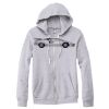 Adult Triblend Full-Zip Fleece Hooded Sweatshirt Thumbnail