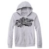 Adult Triblend Full-Zip Fleece Hooded Sweatshirt Thumbnail