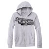 Adult Triblend Full-Zip Fleece Hooded Sweatshirt Thumbnail