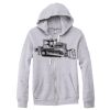 Adult Triblend Full-Zip Fleece Hooded Sweatshirt Thumbnail
