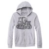 Adult Triblend Full-Zip Fleece Hooded Sweatshirt Thumbnail