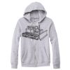 Adult Triblend Full-Zip Fleece Hooded Sweatshirt Thumbnail