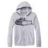 Adult Triblend Full-Zip Fleece Hooded Sweatshirt Thumbnail