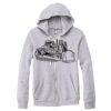 Adult Triblend Full-Zip Fleece Hooded Sweatshirt Thumbnail