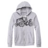 Adult Triblend Full-Zip Fleece Hooded Sweatshirt Thumbnail