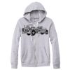 Adult Triblend Full-Zip Fleece Hooded Sweatshirt Thumbnail