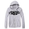 Adult Triblend Full-Zip Fleece Hooded Sweatshirt Thumbnail