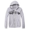 Adult Triblend Full-Zip Fleece Hooded Sweatshirt Thumbnail