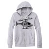 Adult Triblend Full-Zip Fleece Hooded Sweatshirt Thumbnail