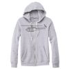 Adult Triblend Full-Zip Fleece Hooded Sweatshirt Thumbnail