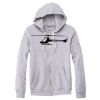 Adult Triblend Full-Zip Fleece Hooded Sweatshirt Thumbnail