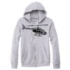 Adult Triblend Full-Zip Fleece Hooded Sweatshirt Thumbnail