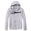 Adult Triblend Full-Zip Fleece Hooded Sweatshirt Thumbnail