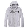 Adult Triblend Full-Zip Fleece Hooded Sweatshirt Thumbnail