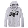 Adult Triblend Full-Zip Fleece Hooded Sweatshirt Thumbnail