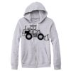 Adult Triblend Full-Zip Fleece Hooded Sweatshirt Thumbnail