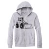 Adult Triblend Full-Zip Fleece Hooded Sweatshirt Thumbnail