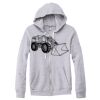 Adult Triblend Full-Zip Fleece Hooded Sweatshirt Thumbnail