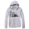 Adult Triblend Full-Zip Fleece Hooded Sweatshirt Thumbnail