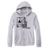 Adult Triblend Full-Zip Fleece Hooded Sweatshirt Thumbnail