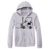 Adult Triblend Full-Zip Fleece Hooded Sweatshirt Thumbnail