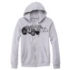Adult Triblend Full-Zip Fleece Hooded Sweatshirt Thumbnail