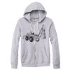 Adult Triblend Full-Zip Fleece Hooded Sweatshirt Thumbnail