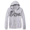 Adult Triblend Full-Zip Fleece Hooded Sweatshirt Thumbnail