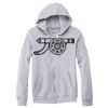 Adult Triblend Full-Zip Fleece Hooded Sweatshirt Thumbnail