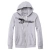 Adult Triblend Full-Zip Fleece Hooded Sweatshirt Thumbnail