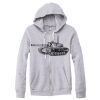 Adult Triblend Full-Zip Fleece Hooded Sweatshirt Thumbnail