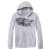 Adult Triblend Full-Zip Fleece Hooded Sweatshirt Thumbnail