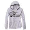 Adult Triblend Full-Zip Fleece Hooded Sweatshirt Thumbnail