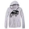 Adult Triblend Full-Zip Fleece Hooded Sweatshirt Thumbnail