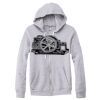 Adult Triblend Full-Zip Fleece Hooded Sweatshirt Thumbnail