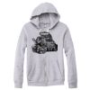 Adult Triblend Full-Zip Fleece Hooded Sweatshirt Thumbnail