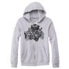 Adult Triblend Full-Zip Fleece Hooded Sweatshirt Thumbnail